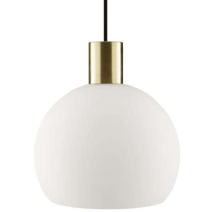 Brilliant - Suspension sur câble CONY 1xE27/20W/230V Ø 25 cm, laiton