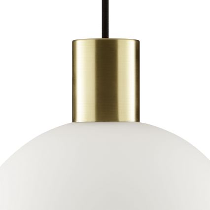 Brilliant - Suspension sur câble CONY 1xE27/20W/230V Ø 25 cm, laiton