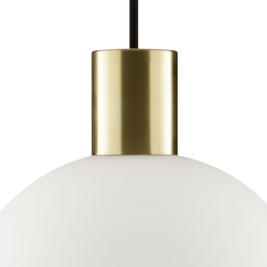 Brilliant - Suspension sur câble CONY 1xE27/20W/230V Ø 25 cm, laiton