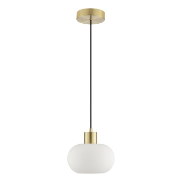Brilliant - Suspension sur câble FANNY 1xE27/20W/230V Ø 22 cm laiton