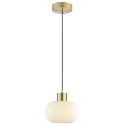 Brilliant - Suspension sur câble FANNY 1xE27/20W/230V Ø 22 cm laiton