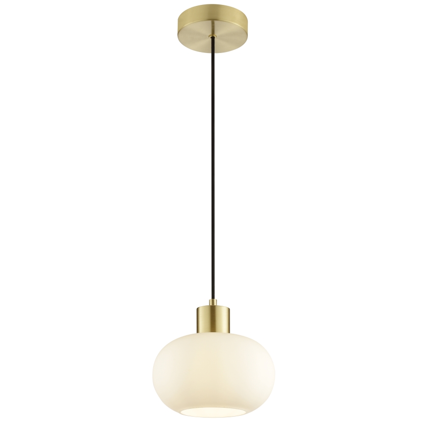Brilliant - Suspension sur câble FANNY 1xE27/20W/230V Ø 22 cm laiton