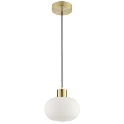 Brilliant - Suspension sur câble FANNY 1xE27/20W/230V Ø 22 cm laiton