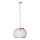 Brilliant - Suspension sur câble GIADA 1xE27/40W/230V Ø 39 cm gris