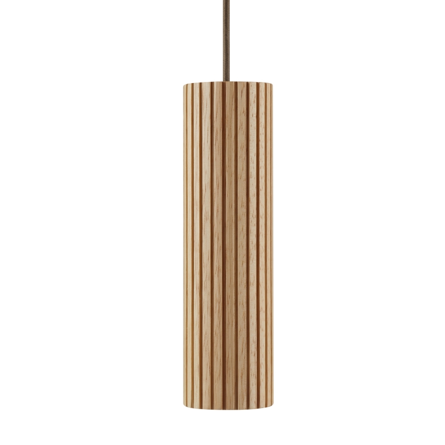 Brilliant - Suspension sur câble LAKEWOOD 1xGU10/10W/230V Ø 10 cm marron
