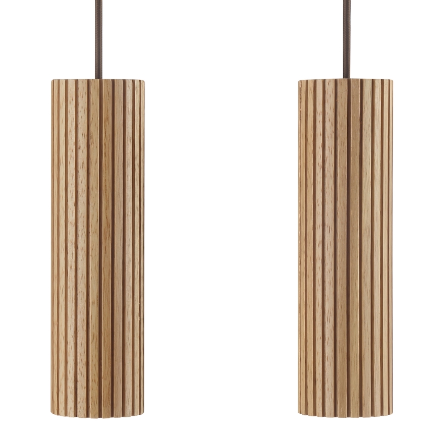 Brilliant - Suspension sur câble LAKEWOOD 5x GU10/10 W/230 V marron