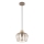 Brilliant - Suspension sur câble NORDIC CAGE 1xE27/20W/230V Ø 25 cm beige