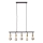 Brilliant - Suspension sur câble TIFFANY 5xE27/28W/230V noir/laiton