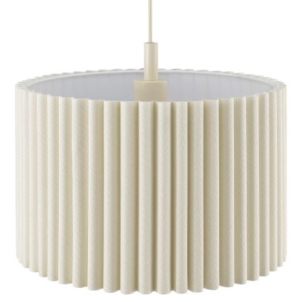 Brilliant - Suspension sur câble VELIN 1xE27/20W/230V Ø 35 cm crème