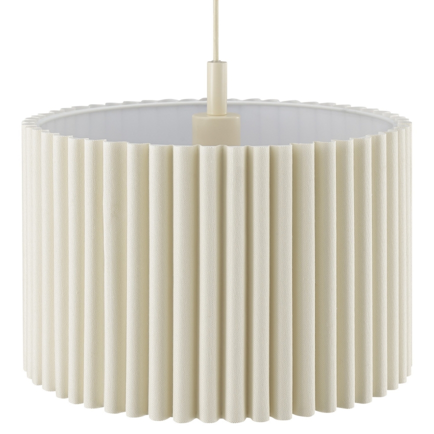 Brilliant - Suspension sur câble VELIN 1xE27/20W/230V Ø 35 cm crème
