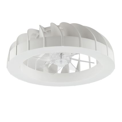 Brilliant - Ventilateur de plafond à intensité variable avec lumière RGBW FANORA LED/30W/230V 2700-6500K d. 46 cm blanc + Télécommande