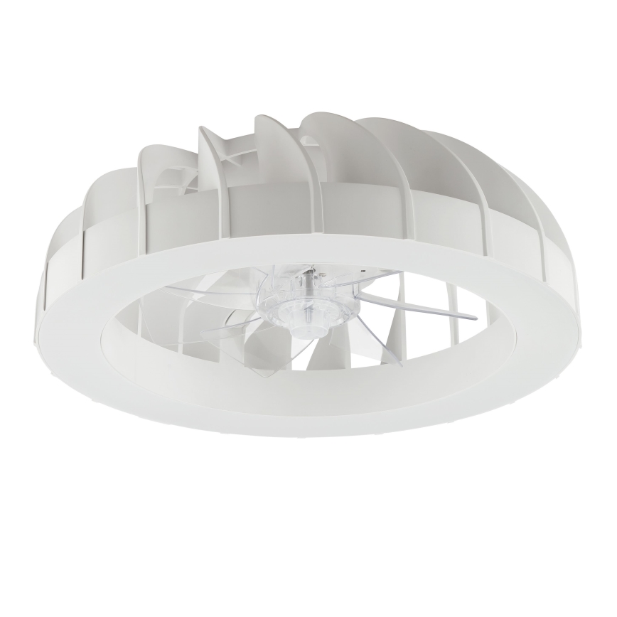 Brilliant - Ventilateur de plafond à intensité variable avec lumière RGBW FANORA LED/30W/230V 2700-6500K d. 46 cm blanc + Télécommande