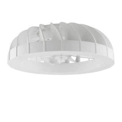 Brilliant - Ventilateur de plafond à intensité variable avec lumière RGBW FANORA LED/30W/230V 2700-6500K d. 46 cm blanc + Télécommande