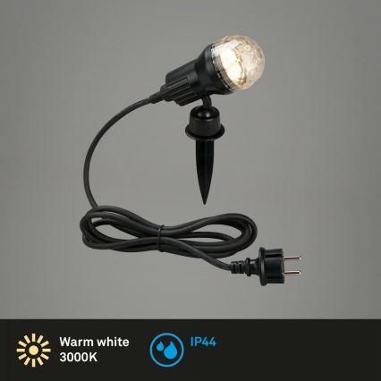 Brilo 3078-015 - Luminaire extérieur LED TERRA 1xGU10/3W/230V IP44