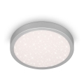 Brilo 3649-014 - Plafonnier salle de bain RUNA LED/18,5W/230V IP44 argent