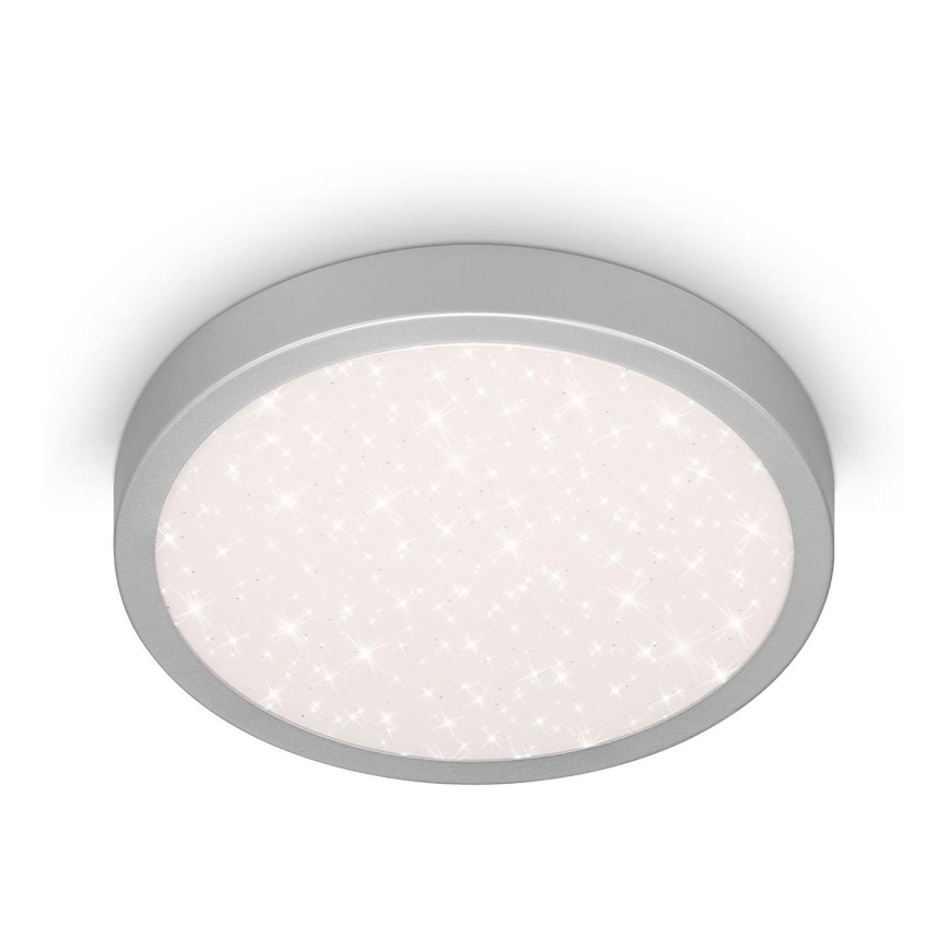 Brilo 3649-014 - Plafonnier salle de bain RUNA LED/18,5W/230V IP44 argent