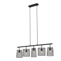 Brilo 4076-055 - Suspension filaire RETRO 5xE14/40W/230V