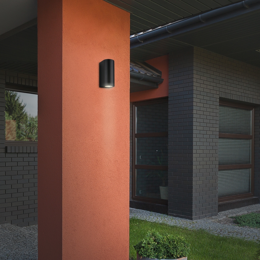 Brilo - Applique murale LED extérieure UP&DOWN 2xGU10/4,7W/230V IP44