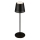 Brilo - Lampe de table d'extérieur LED tactile, rechargeable et dimmable KIKI LED/2,6W/5V IP44 2600 mAh noire