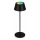 Brilo - Lampe de table d'extérieur tactile, rechargeable, LED RGB dimmable KIKI LED/2,6W/5V IP44 2600 mAh noire