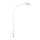 Brilo - Lampe de table flexible avec pince TRASNA LED/7,5W/230V blanc