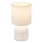 Brilo - Lampe de table INO 1xE14/10W/230V blanche