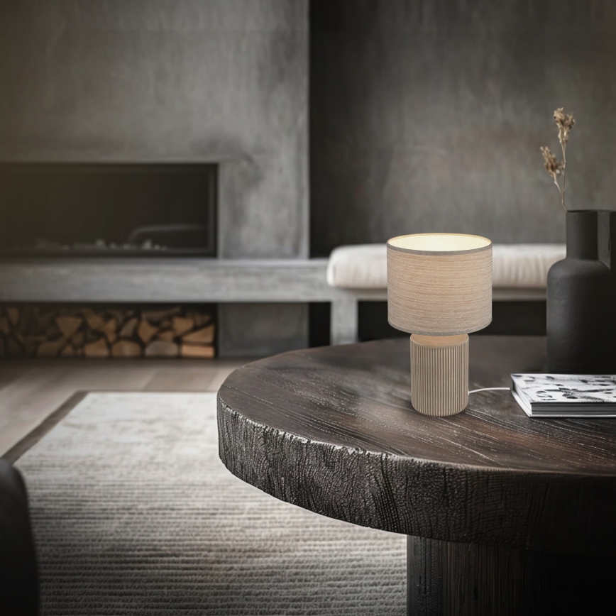 Brilo - Lampe de table INO 1xE14/10W/230V blanche