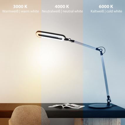 Brilo - Lampe de table tactile LED à intensité variable LED/6,6W/230V 3000/4000/6000K