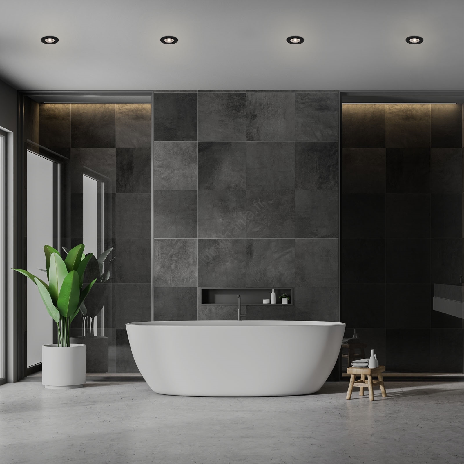 GOBEKOR Lot De 3 Boutons De Porte D'intérieur En Bronze Huilé