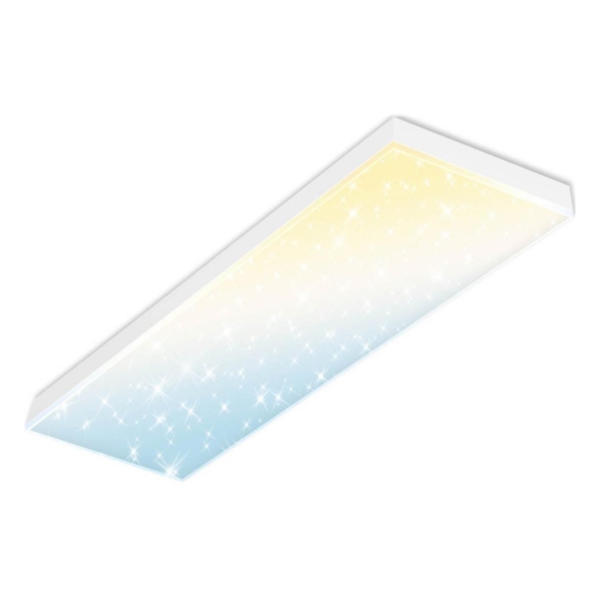 Brilo - Panneau en saillie à intensité variable FRAMELESS LED/28W/230V 3000-6500K Wi-Fi Tuya + télécommande
