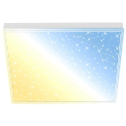 Brilo - Panneau LED dimmable à montage en surface 21W/230V 3000-6500K 38x38 cm + télécommande