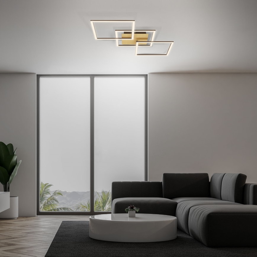Brilo - Plafonnier à intensité variable FRAME LED/30W/230V
