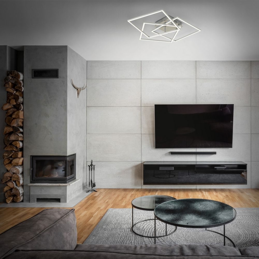 Brilo - Plafonnier à intensité variable FRAME LED/40W/230V 2700-5000K Wi-Fi Tuya + télécommande