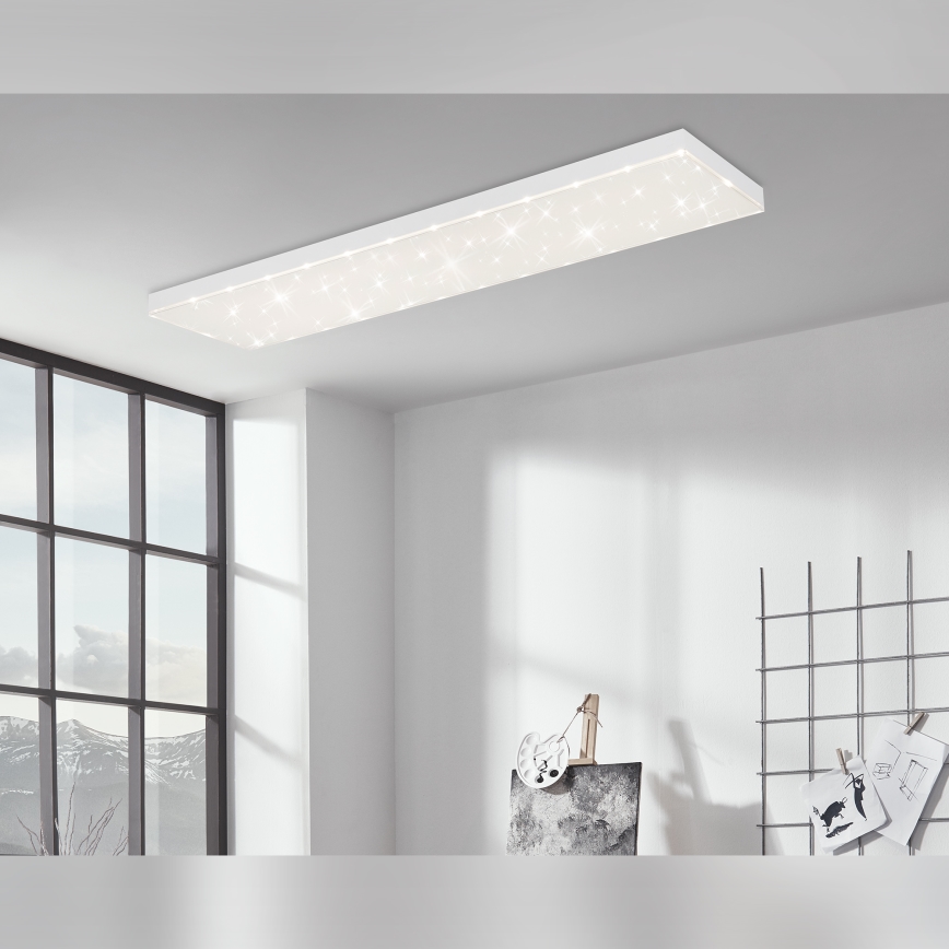 Brilo - Plafonnier à intensité variable LED STARRY SKY LED/24W/230V 3000-6500K + télécommande