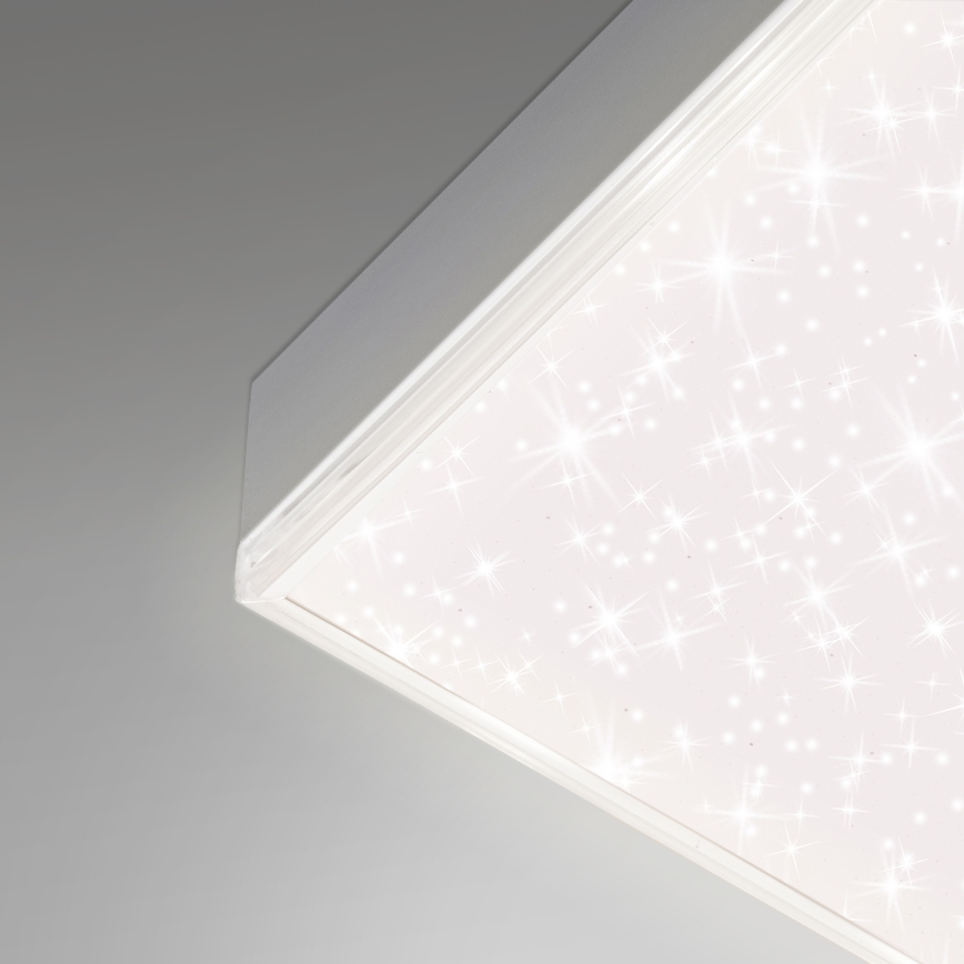 Brilo - Plafonnier à intensité variable LED STARRY SKY LED/24W/230V 3000-6500K + télécommande