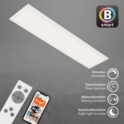 Brilo - Plafonnier à intensité variable PIATTO LED/28W/230V 3000-6500K Wi-Fi Tuya + télécommande