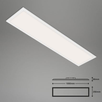 Brilo - Plafonnier à intensité variable PIATTO LED/28W/230V 3000-6500K Wi-Fi Tuya + télécommande