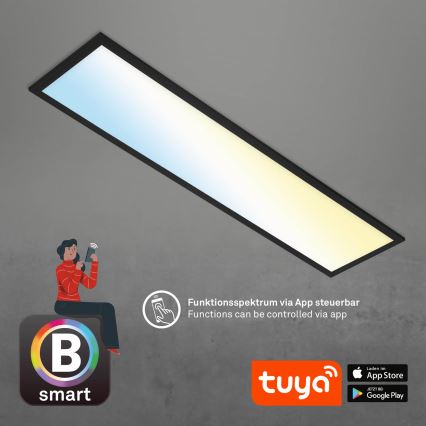 Brilo - Plafonnier à intensité variable PIATTO LED/28W/230V 3000-6500K Wi-Fi Tuya + télécommande