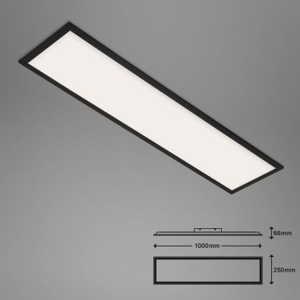 Brilo - Plafonnier à intensité variable PIATTO LED/28W/230V 3000-6500K Wi-Fi Tuya + télécommande