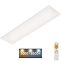 Brilo - Plafonnier à intensité variable SLIM LED/24W/230V 3000-6500K 100x25 cm + télécommande
