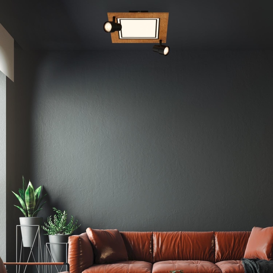Brilo - Plafonnier LED/12W/230V + 2xGU10/9W 3000K