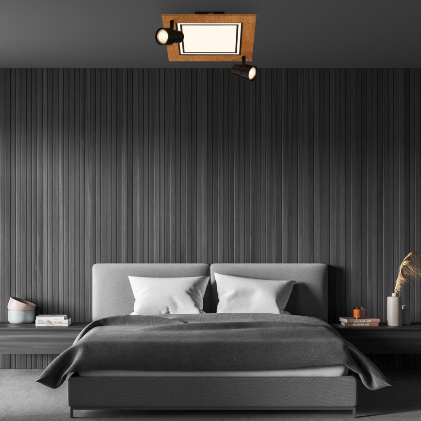 Brilo - Plafonnier LED/12W/230V + 2xGU10/9W 3000K