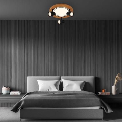 Brilo - Plafonnier LED/12W/230V + 3xGU10/9W 3000K