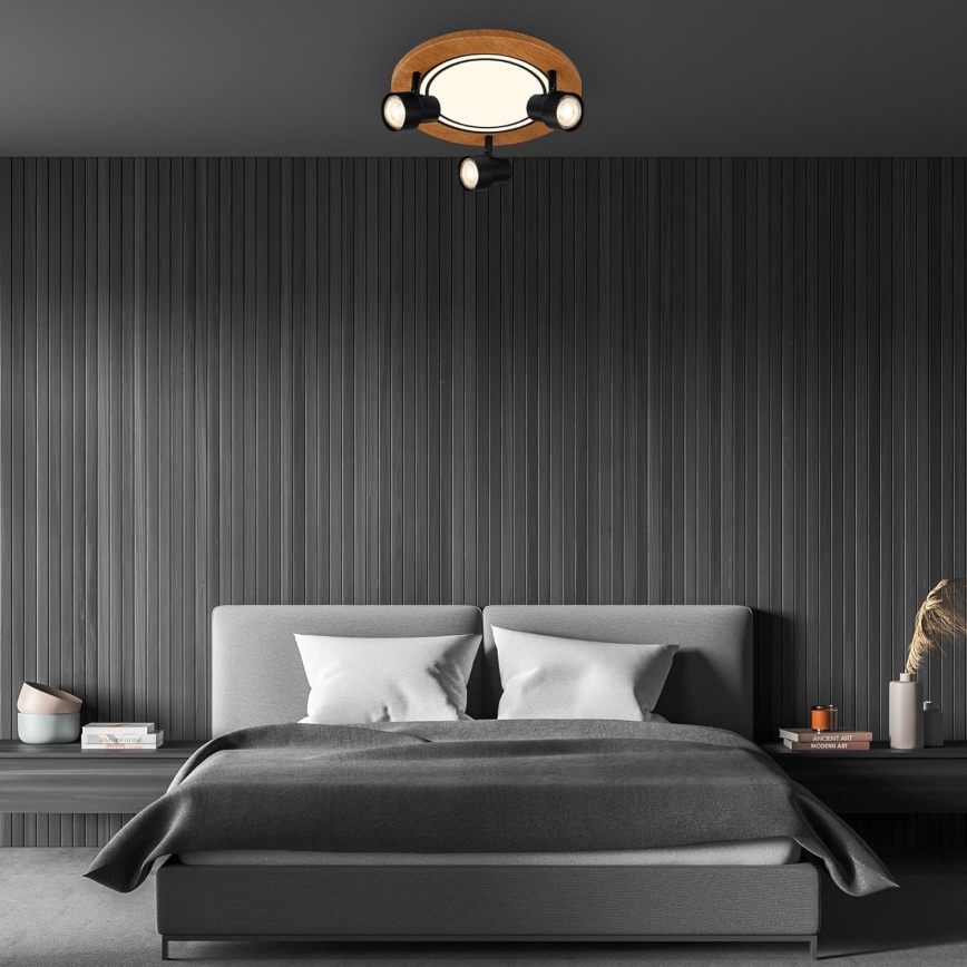 Brilo - Plafonnier LED/12W/230V + 3xGU10/9W 3000K