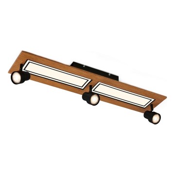 Brilo - Plafonnier LED/24W/230V + 3xGU10/9W 3000K