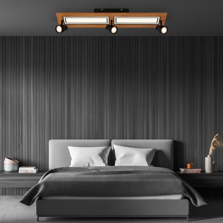 Brilo - Plafonnier LED/24W/230V + 3xGU10/9W 3000K