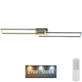 Brilo - Plafonnier LED à intensité variable FRAME 2xLED/20W/230V 2700-5000K + télécommande
