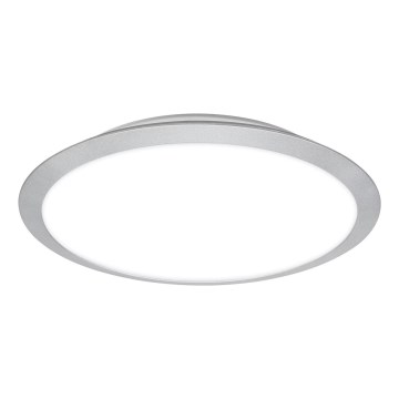 Brilo - Plafonnier LED pour salle de bains CTS LED/21W/230V 3000/4000K IP44 Ø 37 cm chrome mat