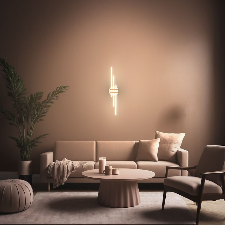 Brilo - Plafonnier LED TINKA LED/21W/230V 3000K cuivré