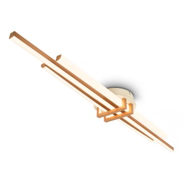 Brilo - Plafonnier LED TINKA LED/30W/230V 3000K cuivré